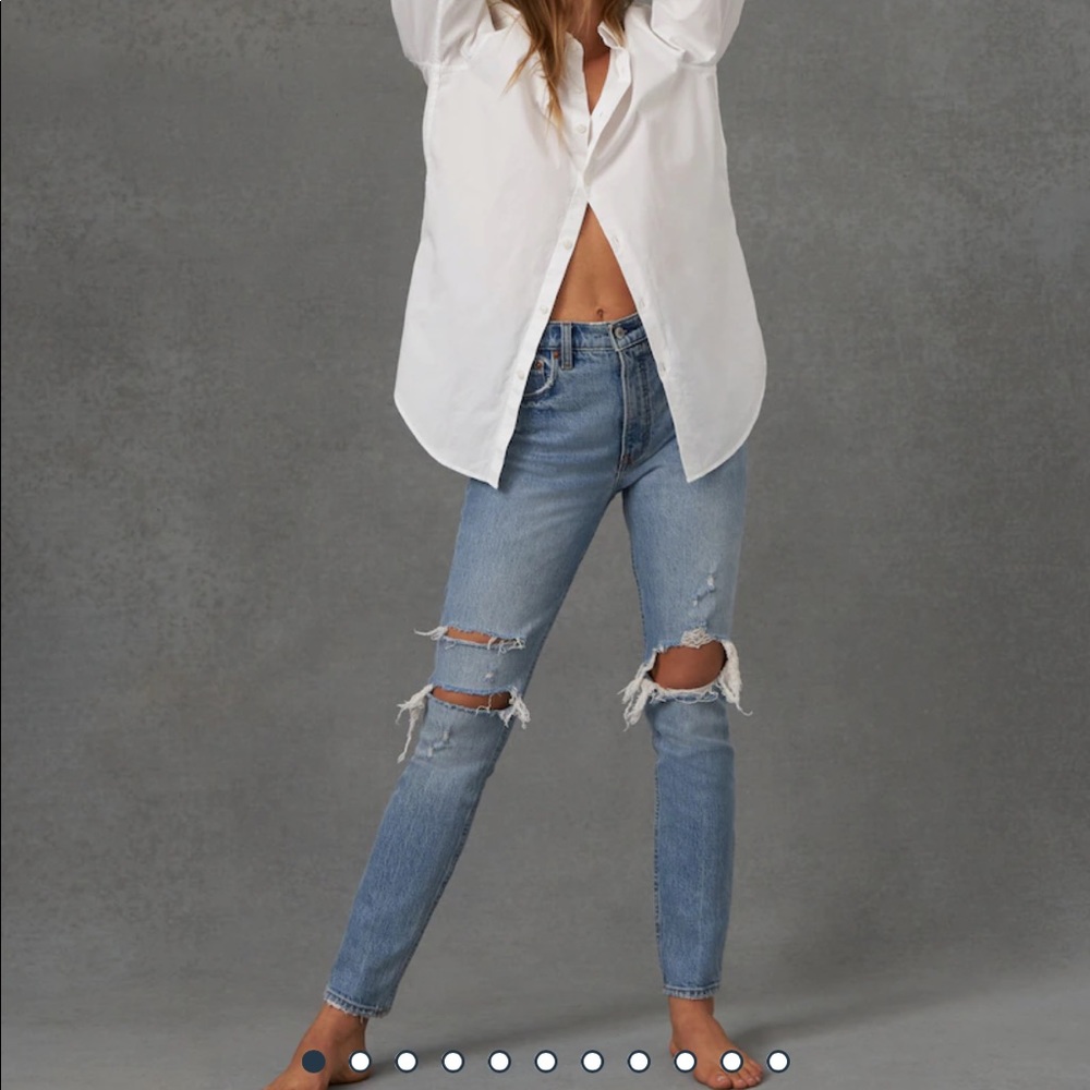 Abercrombie & Fitch High Rise Skinny Jean